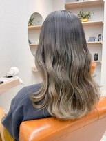 ヘアーラニッシュ 船橋店(hair Lanish) ミルクティベージュ/エアタッチ/20代30代40代