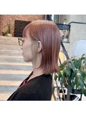 インナーミルクティーカラー×ピンクベージュ