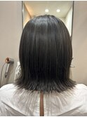 外ハネスタイル
