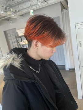 ザコーストバイネオリーブ 辻堂店(The coast by neolive) オレンジカラーグラデーションカラーセンターパート