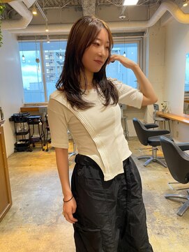 グリーン 高田馬場(green) 【TAKUYA】layer cut