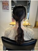 結婚式お呼ばれヘアアレンジ♪