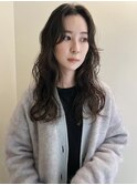 ロングパーマ