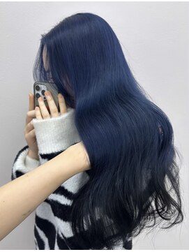 ダズリングディア(Dazzling Deer) ブルーブラック/裾ブラック/ネイビーブルー