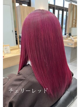 アース 若葉台店(EARTH) 春にぴったり！20代女性のお客様に暖色系デザインカラーを施術