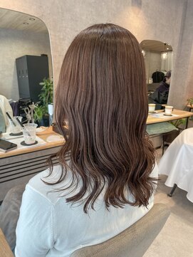 ヘイリー(HAILEY) ブラウン/ミディアム/レイヤー