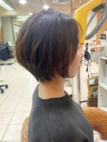 ウィルゴ(VIRGO)&nbsp;50代40代30代女性に！ハイライト×骨格補正ショートボブ(st橋元)