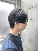 ハンサムショートXカルマパーマ