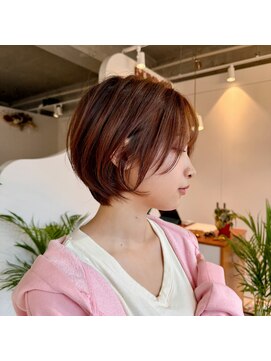 ブロン(BLANC) ショートボブ/30代40代50代大人ヘアスタイル