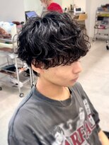 フィフス 渋谷(fifth)&nbsp;無造作パーマ×マッシュスタイルで大人な雰囲気に◎