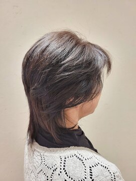 松本平太郎美容室 国立店 40代50代60代×ウルフ×ポイントパーマ×イノアカラー