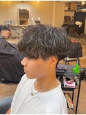京都でできるハイクオリティな波巻きパーマ