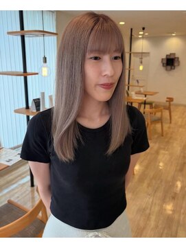 アンレッグス(ann LEGS) ホワイトミルクティーカラー