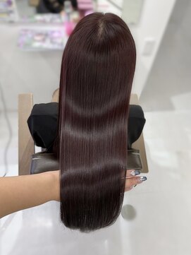 ハピネス 梅田茶屋町店(HAPPINESS) 韓国風/レイヤーカット/顔周り/顔まわり/髪質改善/ベージュ