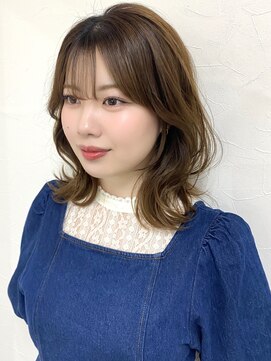 クレム 博多駅店(ChLem) ミディアム　くびれまき　博多美容室
