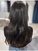 オリーブブラウンモカグレージュブリーチなし透明感