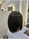 #うねり、広がり除去美髪ストレート