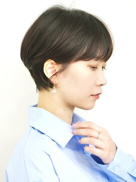 インセプション 銀座(INCEPTION) 前下がりショート・ボブ/絶壁解消/前髪あり/40代/30代/内巻き