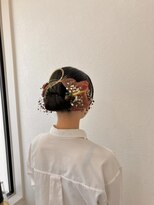 ヘアビジュー(hair bijou) 綺麗めシニヨン