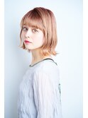 【UNIX湘南平塚】クラシカル外はねボブ×ミルクティー