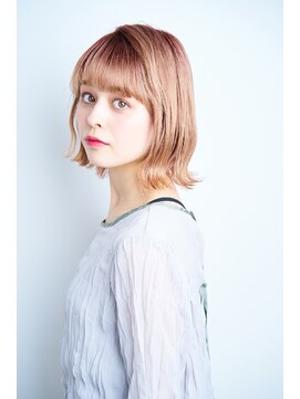 ユニックス ららぽーと湘南平塚店(UNIX) 【UNIX湘南平塚】クラシカル外はねボブ×ミルクティー