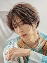 オーシャントーキョー 原宿(OCEAN TOKYO)&nbsp;毛流れヘアシースルーマッシュニュアンスパーマ/曲がる縮毛矯正