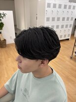 become men's hair 名駅EAST【10月3日 NEW OPEN(予定)】&nbsp;ニュアンスパーマ×センターパート