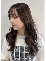 インスヘアー 京都四条大宮店(INCE HAIR)&nbsp;赤みを抑えた♪透明感オリーブブラウン