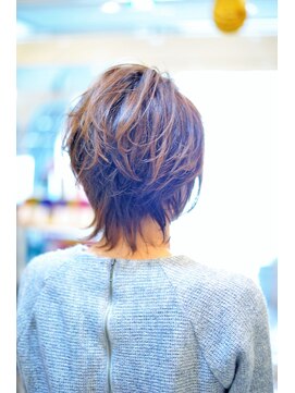 ルーナヘアー(LUNA hair) 『京都ルーナ』ランダムショート×ネオウルフ【草木真一郎】