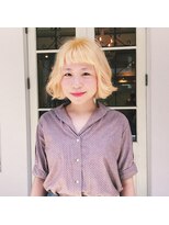 マウロア(MAULOA)&nbsp;”ハイトーン silveryellow ＋ BOB”  鈴木ちさと