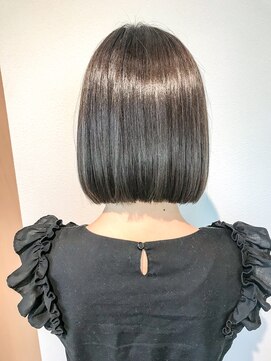 ナロー(NALLOW Bead's) *モカグレージュBOB*グレージュカラー*