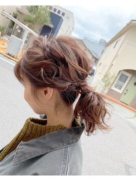 エイミー バイ ハセ(Aimee by HASE) ベージュ×柔らかアレンジ