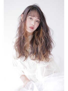 ヘアーニコル(hair nicole) ふわふわパーマ×インナーカラー