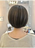 グレージュハイライトカラー