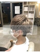 ダブルケーツー 倉敷店(wk-two) ☆メンズカラー Quick silver beige☆