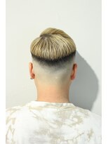 レンゲン(LENGEN)&nbsp;束感刈り上げビジネス七三ツーブロックアップバング３