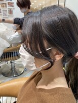 ルームバイシー 新宿(Loom. by Sea)&nbsp;顔まわりレイヤーで韓国ヘア☆小顔おくれ毛