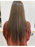 髪質改善ストレート