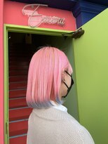 エマ(emma)&nbsp;ペールピンク×裾水色カラー！