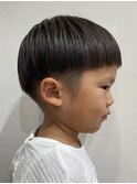 キノコヘア キッズカット