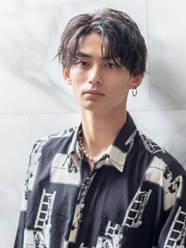 オーブ ヘアーベール 谷山店(AUBE HAIR veil) 【AUBE HAIR】韓国風__センターパート