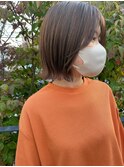 ナチュラルハイライトに外ハネボブ