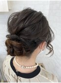 【iikanji hair】ゆるふわシニヨンアレンジ