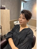 アクティフ(actif) お客様のリアルなショートヘアスタイル 40代【名古屋駅actif】