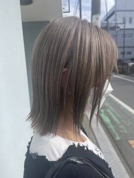 イマジン 川越(IMAGINE) 10代20代透明感抜群！可愛いアッシュベージュ！ブリーチカラー