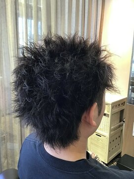ヘアーパーク マンボ(HAIR PARK MAMBO) ツイストスパイラルパーマアップバング 【hairparkMAMBO 豊田】