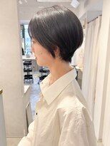 レトン 銀座(leton)&nbsp;ハンサムショート/丸みショート/前下がりボブ　銀座