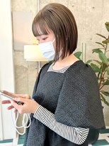 ノエ(noe)&nbsp;ボブ×オリーブベージュ