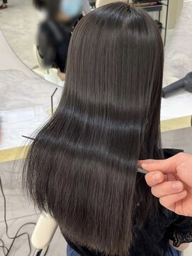 シェノン サントル(CHAINON CENTRE) 前髪/マチルダボブ/ピンクベージュ/インナーグレージュ