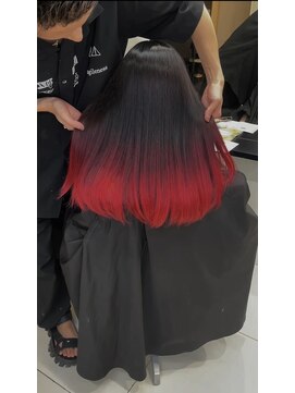 アライブ ハラジュク(ALIVE harajuku) グラデーションカラーバレイヤージュインナーカラー　ryota